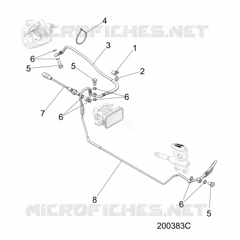FRENOS, FRENO LINE, REAR, ABS