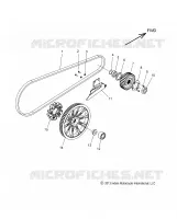 DRIVE TRAIN, DRIVE SPROCKET, BELT AND GUARD - N14CCC/CCV/TCA ALL OPTIONS (49INDIANDRVSPROCKET14)