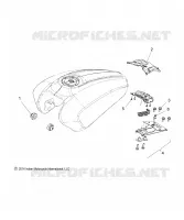 SISTEMA DI ALIMENTAZIONE CARBURANTE, FUEL TANK MOUNTING