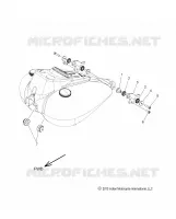 SISTEMA DI ALIMENTAZIONE CARBURANTE, FUEL TANK MOUNTING