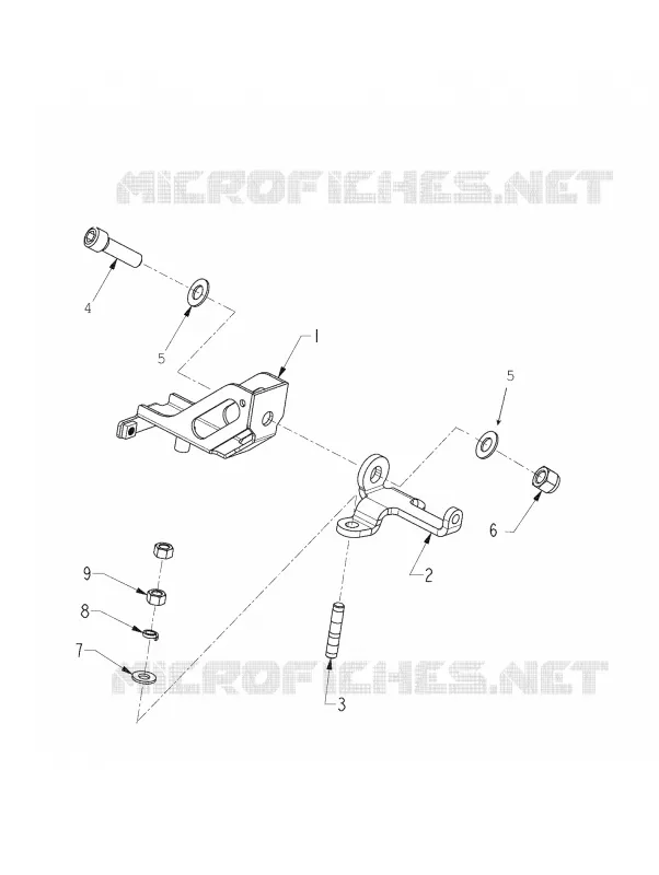 TOP ENGINE MOUNT - N131C/D/V ALL OPTIONS (INDIANENGINEMTG12CC)