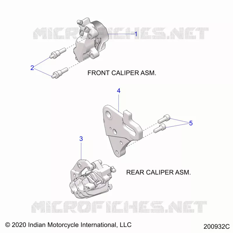 BRAKES, PINZA FRENO ANTERIORE AND REAR