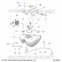 SISTEMA DI ALIMENTAZIONE CARBURANTE, FUEL TANK ASM.