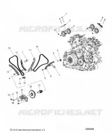 ENGINE, DISTRIBUZIONE CATENA AND SPROCKETS