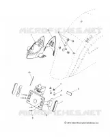 BODY, FANALE POSTERIORE, LICENSE PLATE BRACKET