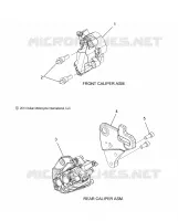 BARKE PINZAS, FRONT AND REAR