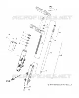 FRONT SUSPENSION FORKS - N15CCC/CCV ALL OPTIONS (49INDIANFORK14)