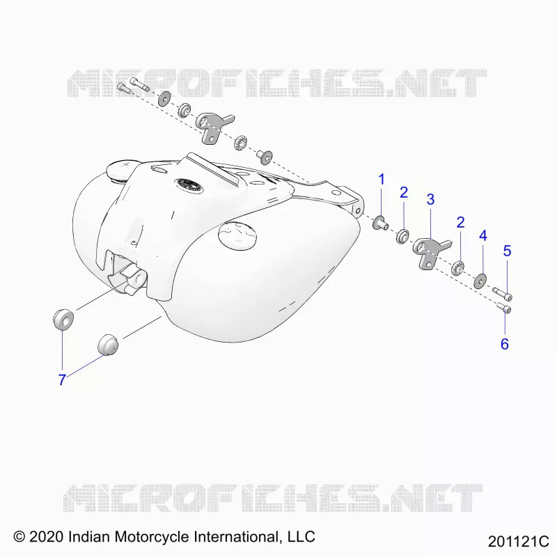 SISTEMA DI ALIMENTAZIONE CARBURANTE, FUEL TANK MOUNTING