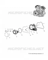 MOTORE, COVER ASM., PRIMARY AND CLUTCH