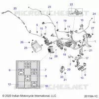ELETTRICO, WIRE HARNESS - N22RTT22 (201184