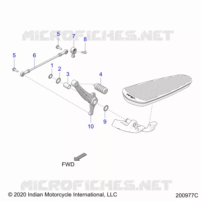 TRASMISSIONE, SHIFT PEDAL AND SHIFT LINKAGE