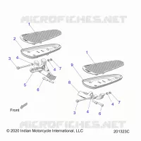 CHASSIS, FLOORBOARDS, DRIVER