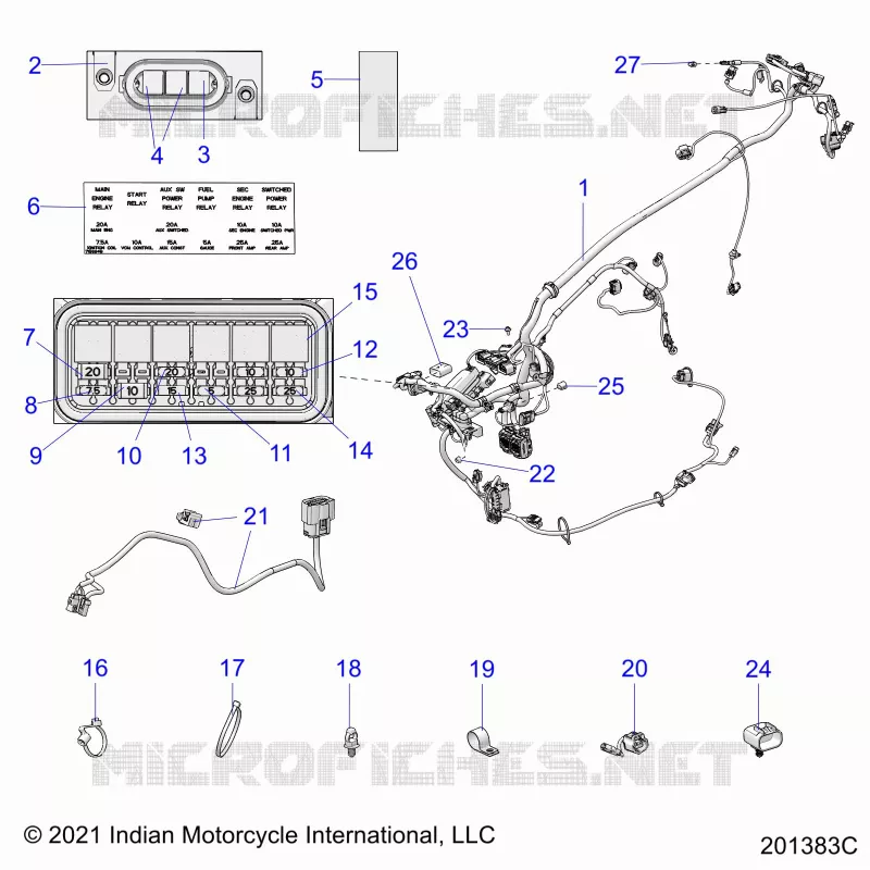 ELETTRICO, WIRE HARNESS