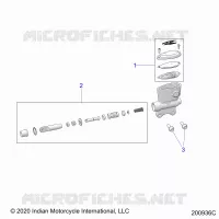 FRENO POSTERIORE, MASTER CYLINDER