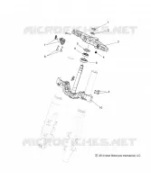 UPPER AND LOWER STEERING CLAMPS - N15TCAAA/TRAAA ALL OPTIONS (49INDIANSTEERING15R)