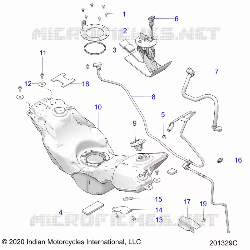 SISTEMA DI ALIMENTAZIONE CARBURANTE, FUEL TANK ASM.