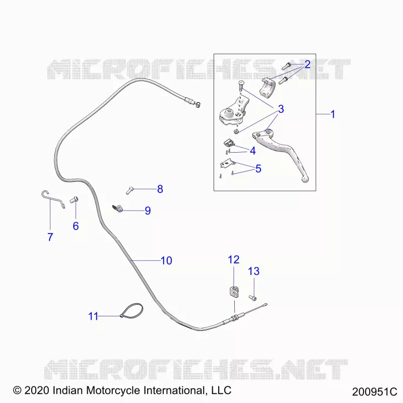 CONTROLS, LEVA FRIZIONE AND CABLE