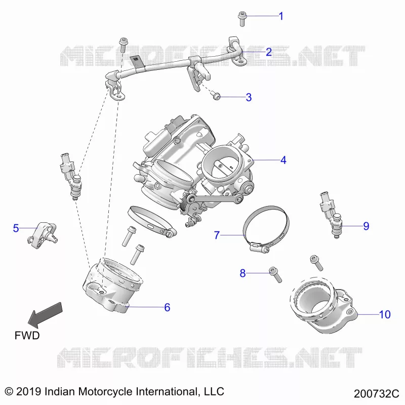 SISTEMA DI ALIMENTAZIONE CARBURANTE, FUEL RAIL/THROTTLE BODY
