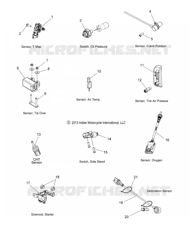 ELECTRICAL COMPONENTS 2 - N14CCC/CCVTCA ALL OPTIONS (49INDIANELECT142)