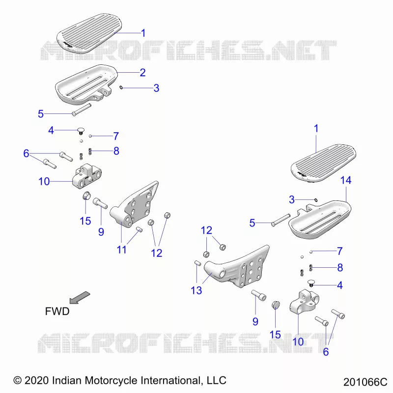 CHASSIS, FLOORBOARD, PASSENGER