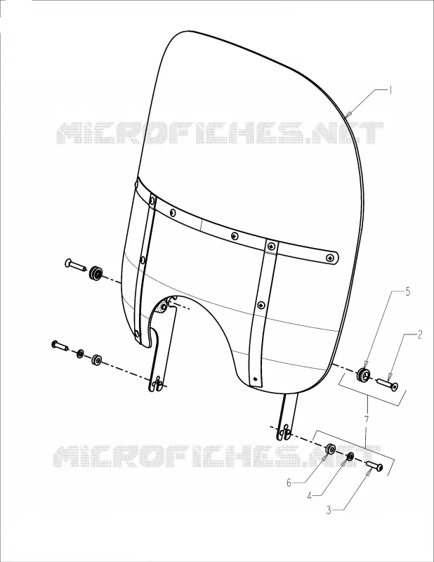 WINDSHIELD - N131C/D/V ALL OPTIONS (INDIANWINDSHIELD12CC)