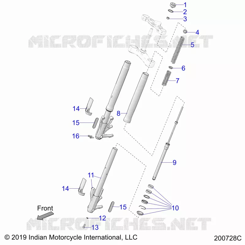 SOSPENSIONI ANTERIORI FORKS