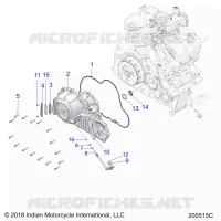ENGINE, PRIMARY & COPERCHIO FRIZIONE