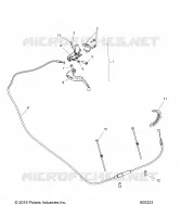 CONTROLLI, CLUTCH LEVER ASM. AND CABLE
