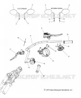 STEERING, MANUBRIO ASSEMBLY