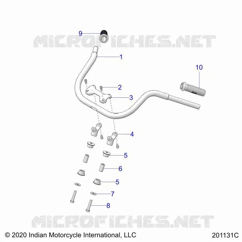 STEERING, MANUBRIO MONTAGGIO AND GRIPS