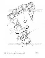 CARENATURA ASM, INSTRUMENT PANEL MNTG.