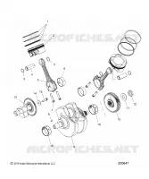 ENGINE, PISTONE & ALBERO MOTORE