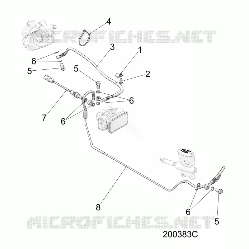 FRENOS, FRENO LINE, REAR, ABS