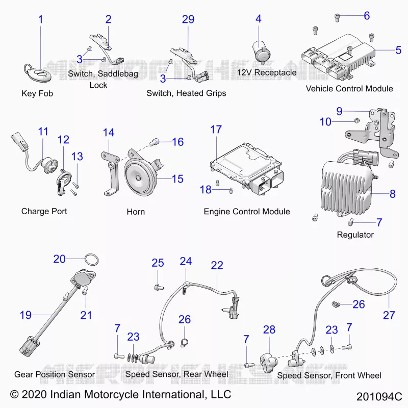 ELETTRICO, COMPONENTS 1