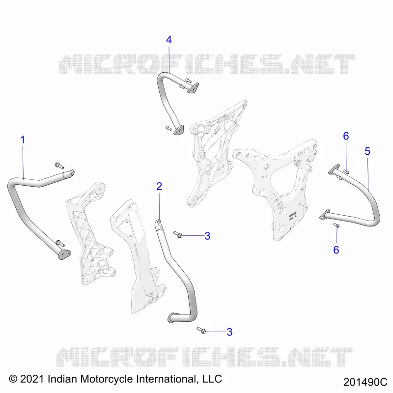 CHASSIS, HIGHWAY BAR/TIP OVER BAR