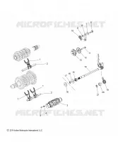 DRIVE TRAIN, FORCHE SHIFT, RATCHET AND DRUM