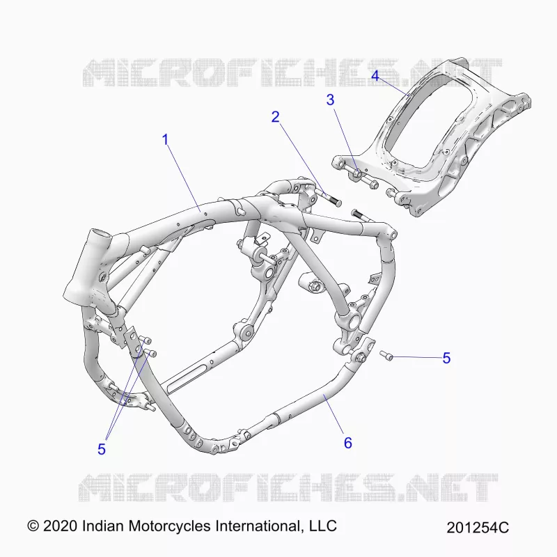 CHASSIS, TELAIO ASM.