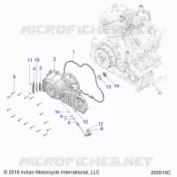 ENGINE, PRIMARY & COPERCHIO FRIZIONE