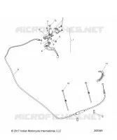 CONTROLLI, CLUTCH LEVER ASM. AND CABLE
